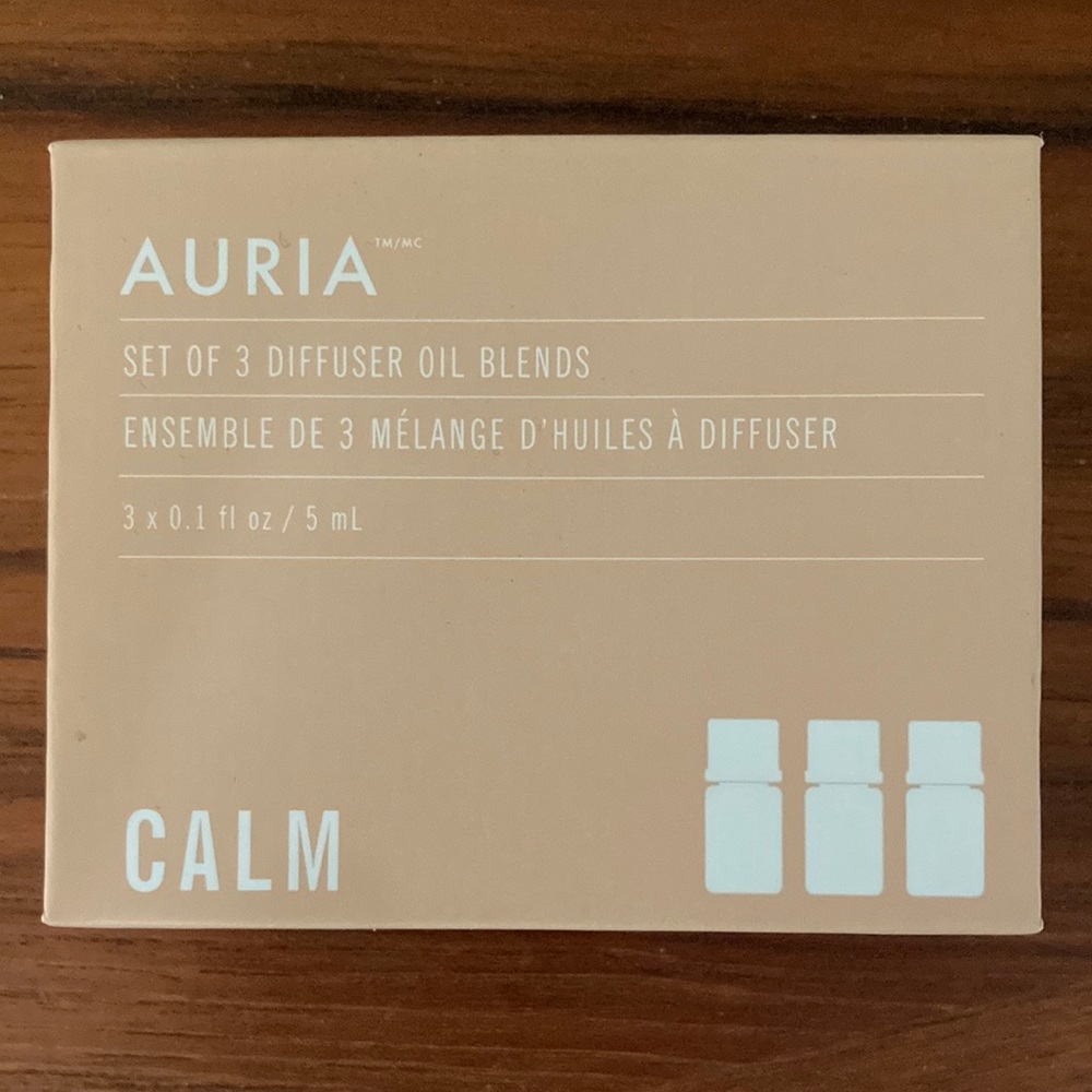 Auria Set of 3 Diffuser Oil Blends
